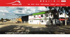 Desktop Screenshot of industrialzone.com.au